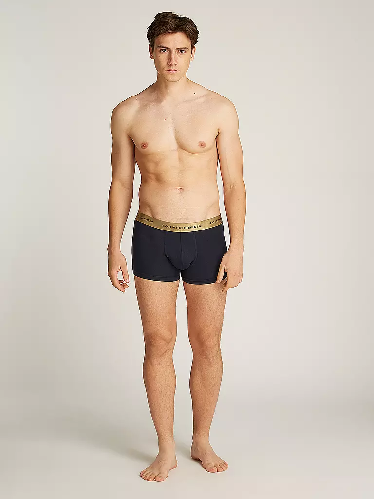 TOMMY HILFIGER | Pants 3er Pkg gold | Negro
