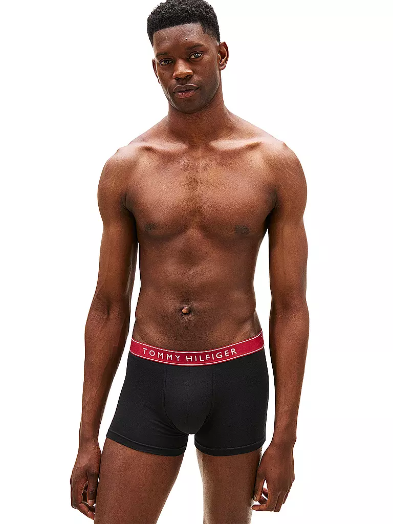TOMMY HILFIGER | Pants 3er Pkg pink | Negro