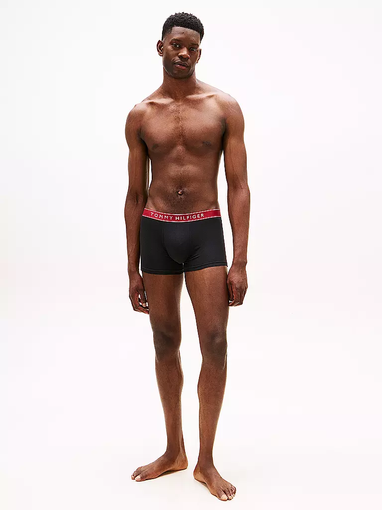 TOMMY HILFIGER | Pants 3er Pkg pink | Negro