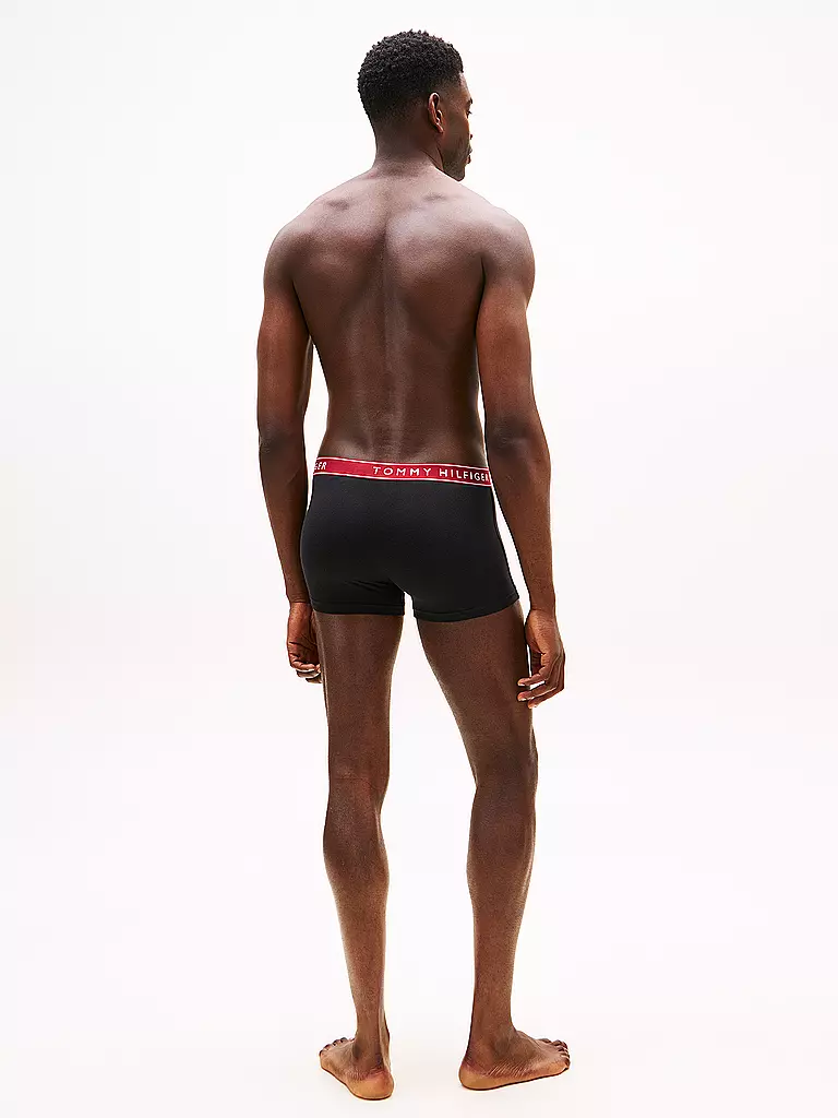 TOMMY HILFIGER | Pants 3er Pkg pink | Negro