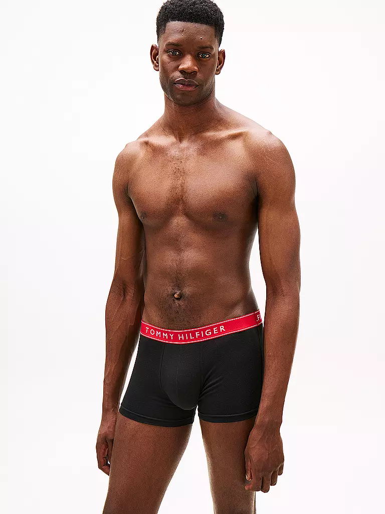 TOMMY HILFIGER | Pants 3er Pkg pink | Negro
