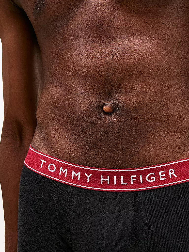 TOMMY HILFIGER | Pants 3er Pkg pink | Negro