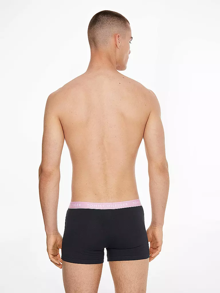 TOMMY HILFIGER | Pants 3er Pkg schwarz | Negro