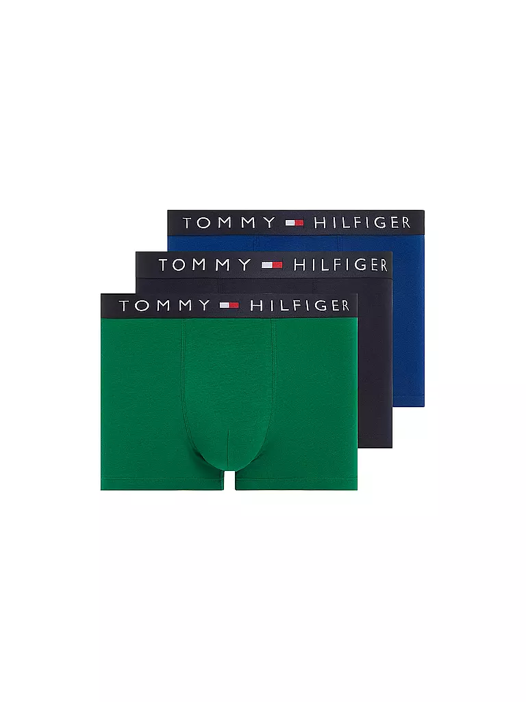TOMMY HILFIGER | Pants 3er Pkg. blau  | Verde oscuro