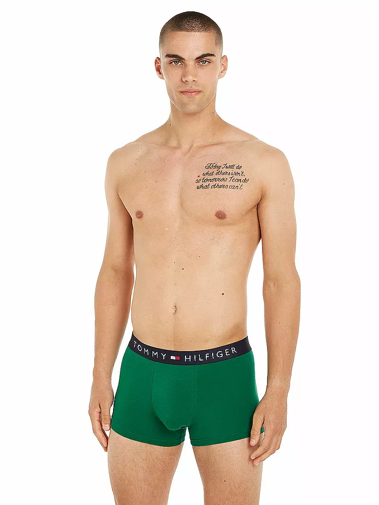 TOMMY HILFIGER | Pants 3er Pkg. blau  | Verde oscuro