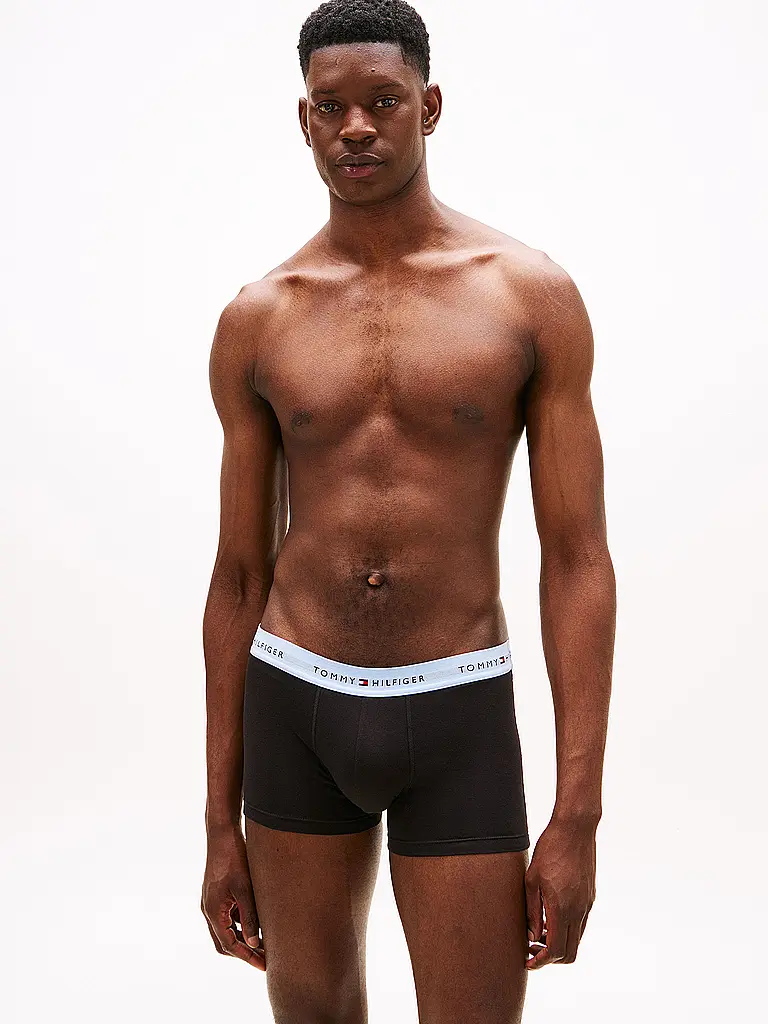 TOMMY HILFIGER | Pants 3er Pkg. gold | Negro
