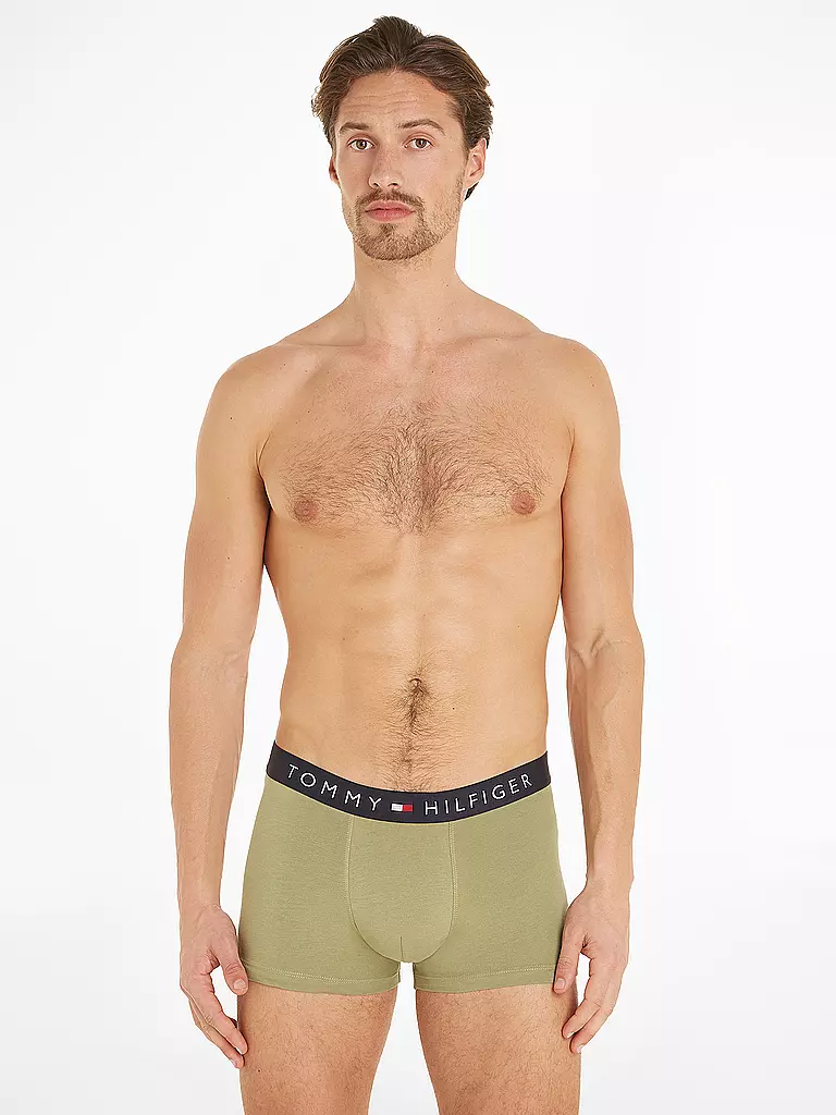 TOMMY HILFIGER | Pants 3er Pkg. multi | Oliva