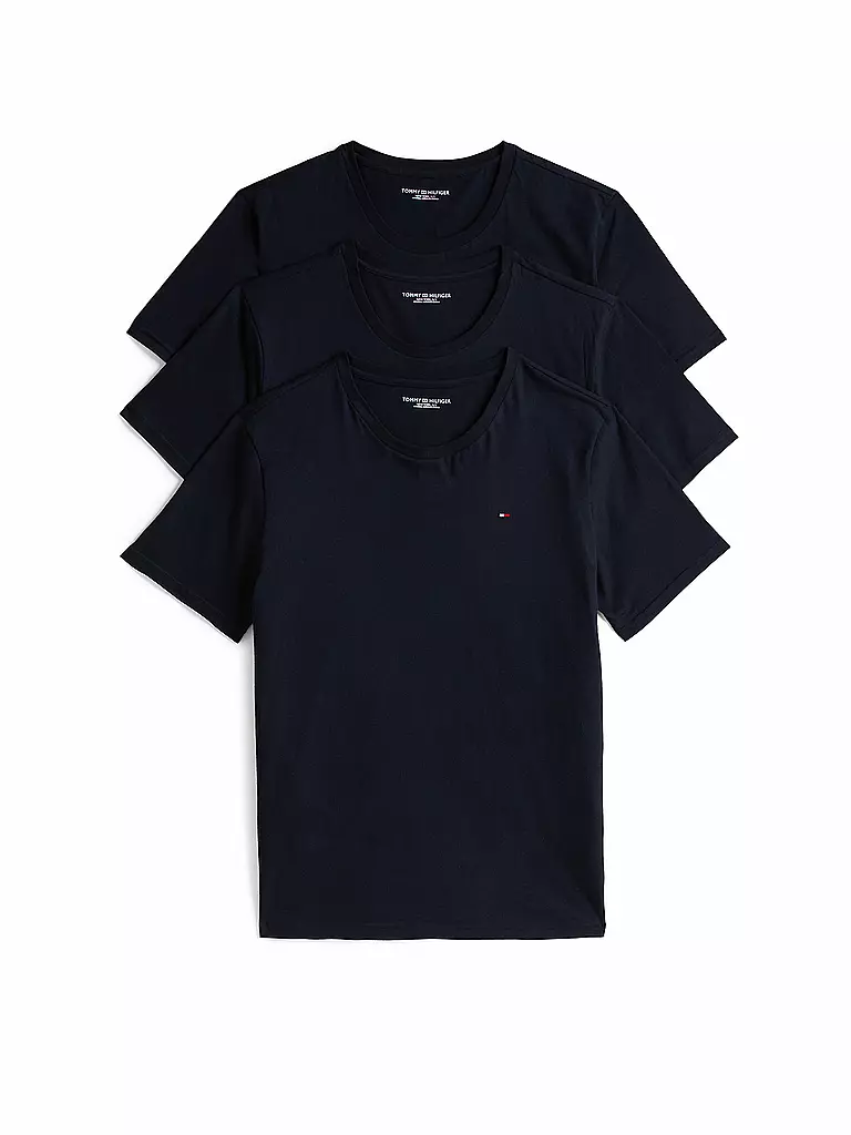 TOMMY HILFIGER | Paquete de 3 camisetas | Negro
