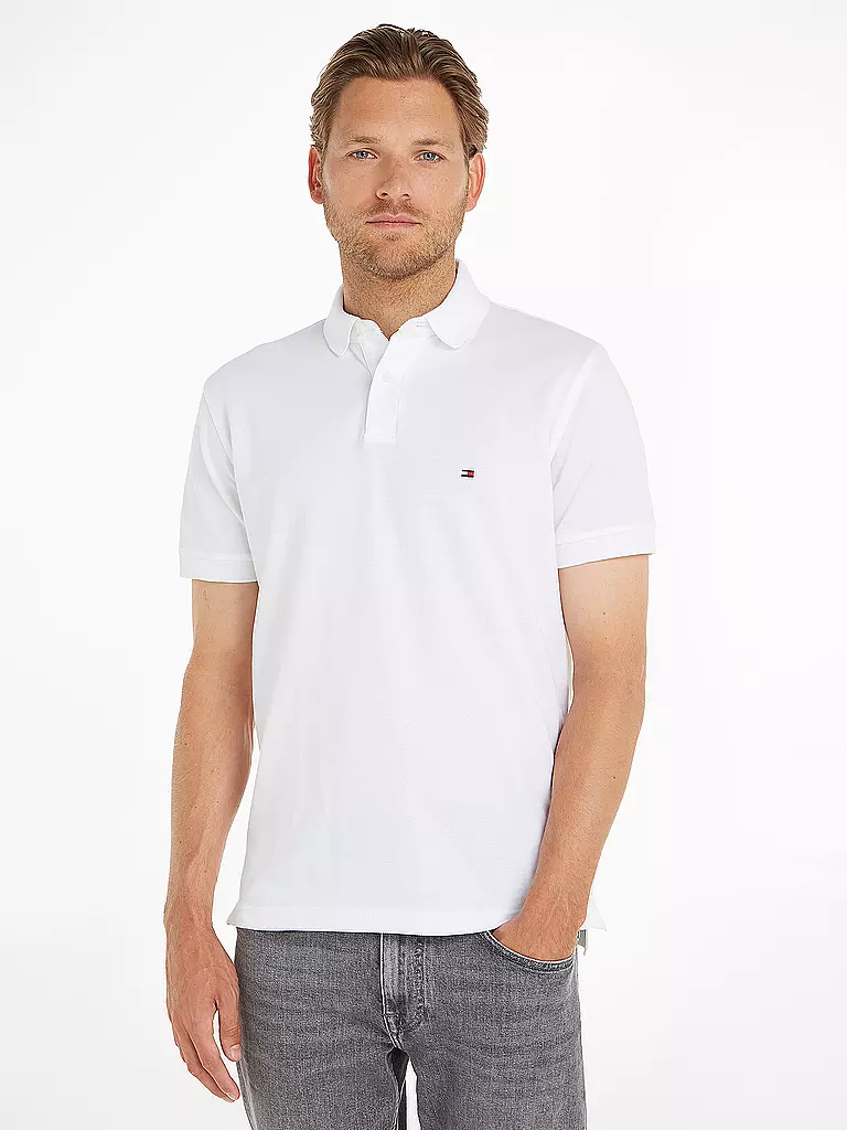 TOMMY HILFIGER | Polo de corte regular | weiss
