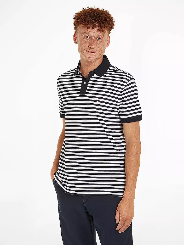 TOMMY HILFIGER | Polo de corte regular | blau