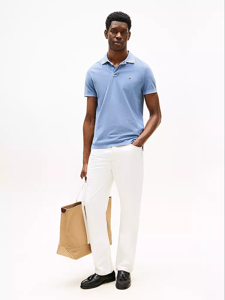 TOMMY HILFIGER | Polo de corte regular | Azul claro