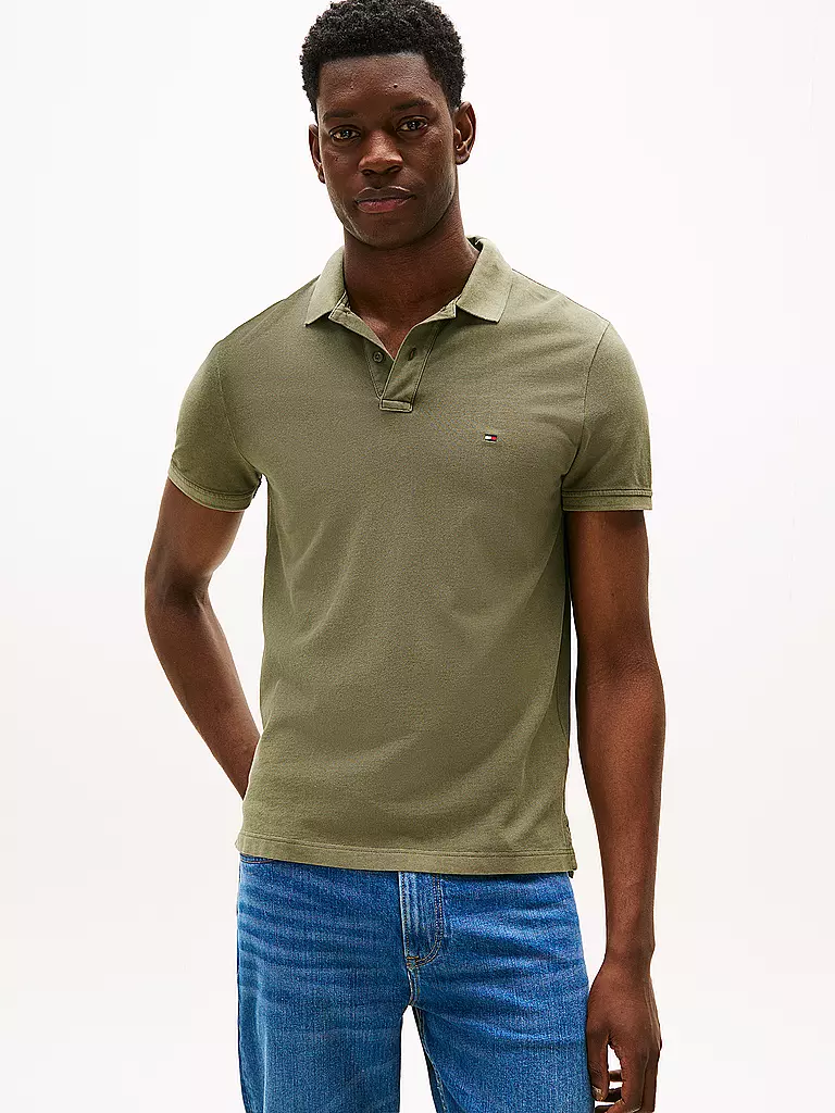 TOMMY HILFIGER | Polo de corte regular | Oliva