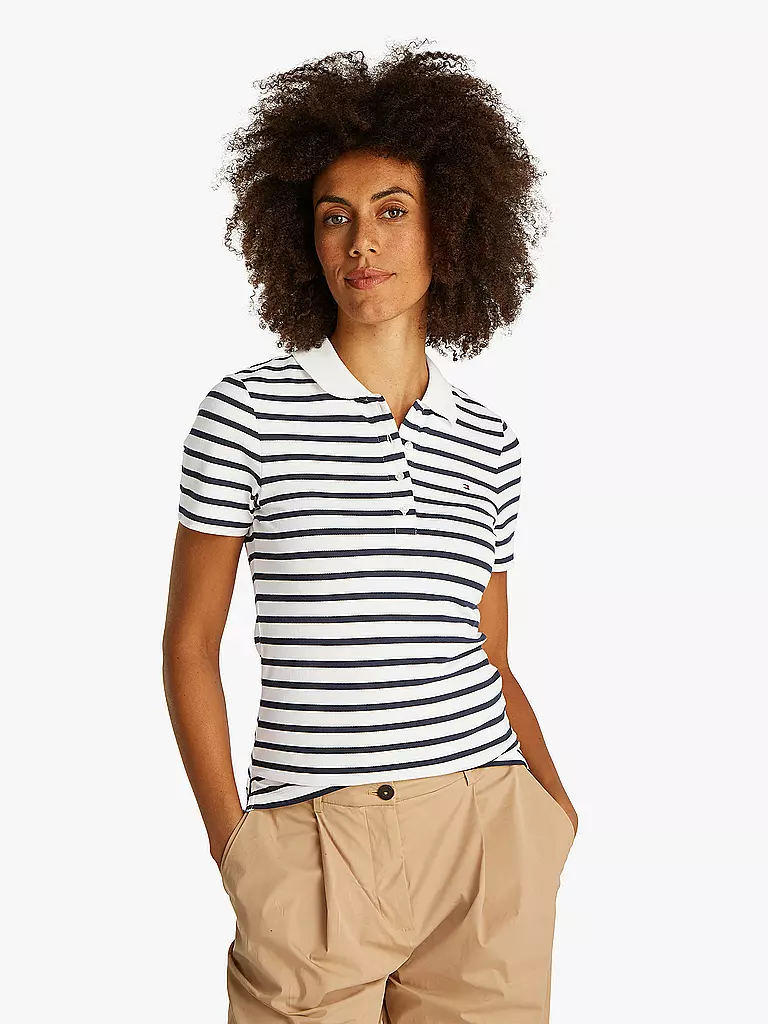 TOMMY HILFIGER | Polo Slim Fit 1985 | Blanco