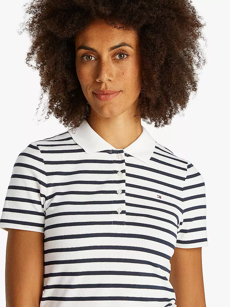 TOMMY HILFIGER | Polo Slim Fit 1985 | Blanco