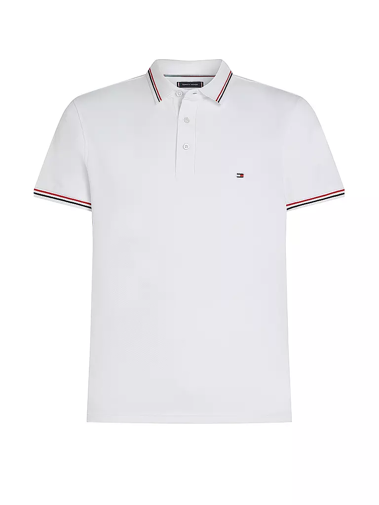 TOMMY HILFIGER | Polo Slim Fit | Blanco