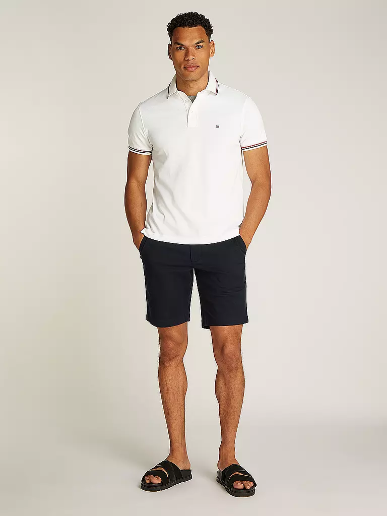 TOMMY HILFIGER | Polo Slim Fit | Blanco