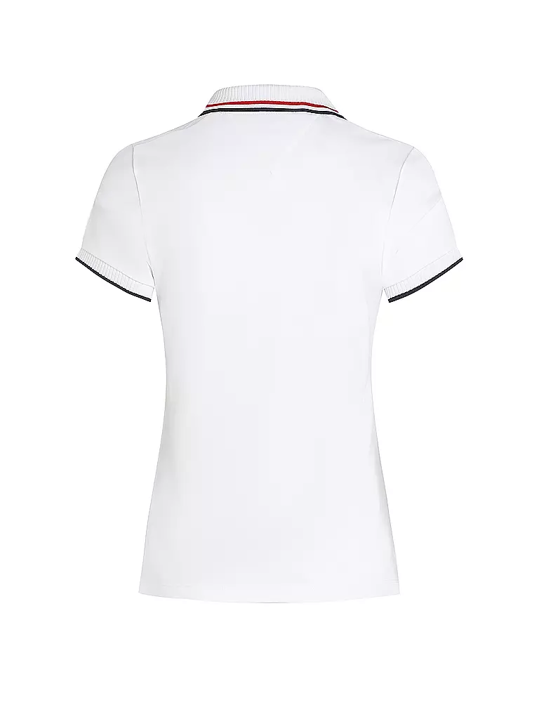 TOMMY HILFIGER | Polo Slim Fit | Blanco
