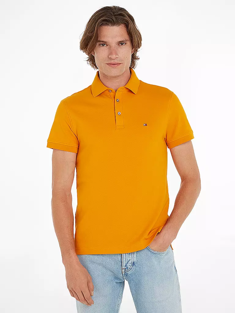 TOMMY HILFIGER | Poloshirt de corte ajustado | Naranja