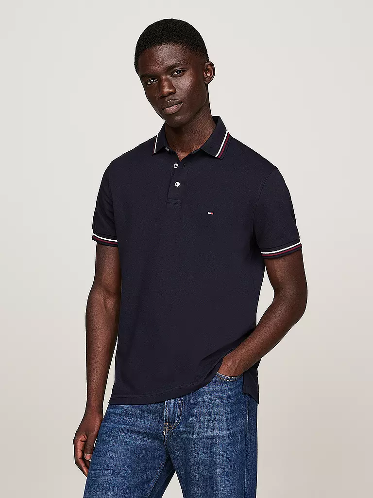 TOMMY HILFIGER | Poloshirt de corte ajustado | Azul