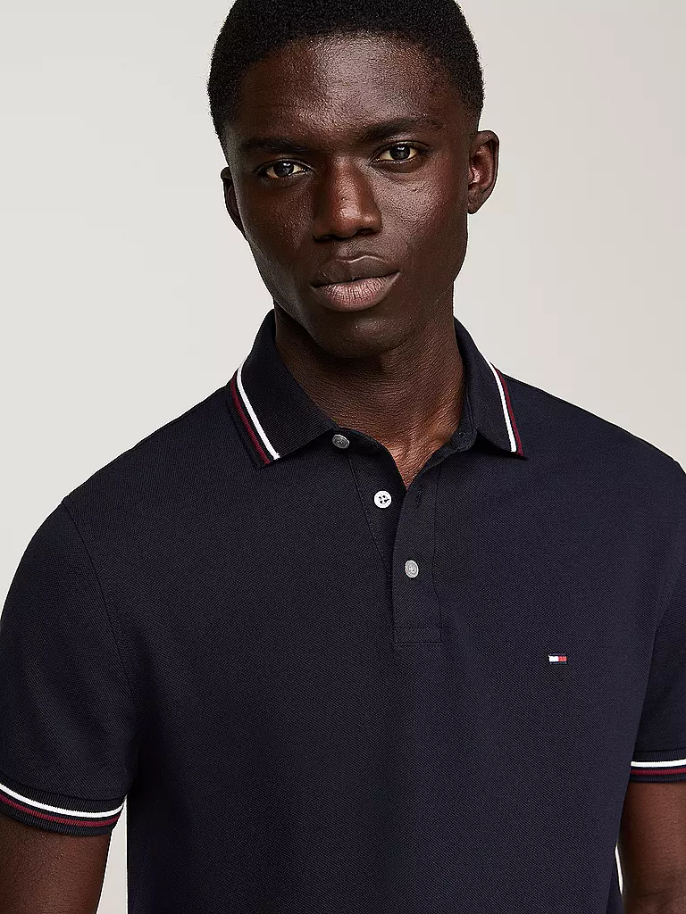 TOMMY HILFIGER | Poloshirt de corte ajustado | Azul