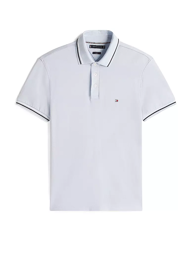 TOMMY HILFIGER | Poloshirt de corte entallado | Azul claro