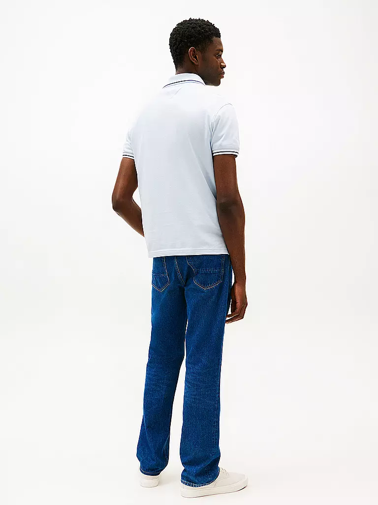 TOMMY HILFIGER | Poloshirt de corte entallado | Azul claro