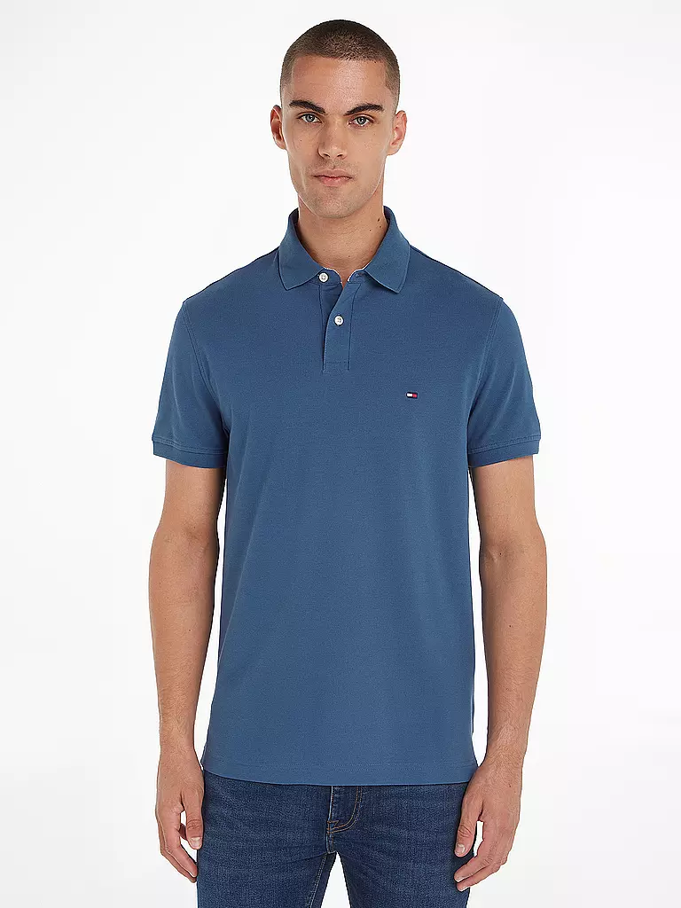 TOMMY HILFIGER | Poloshirt de corte estándar | blau