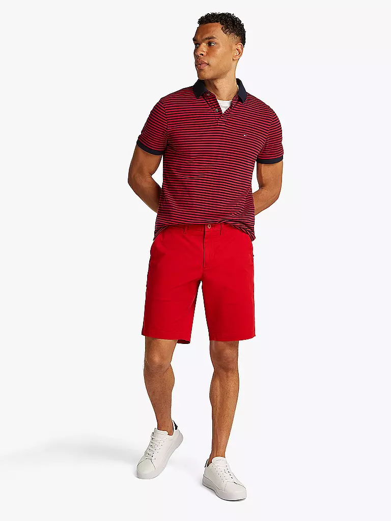 TOMMY HILFIGER | Poloshirt de corte estándar | rot