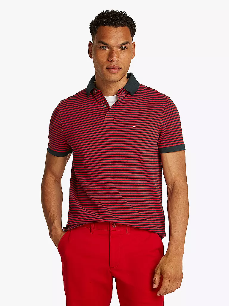 TOMMY HILFIGER | Poloshirt de corte estándar | rot