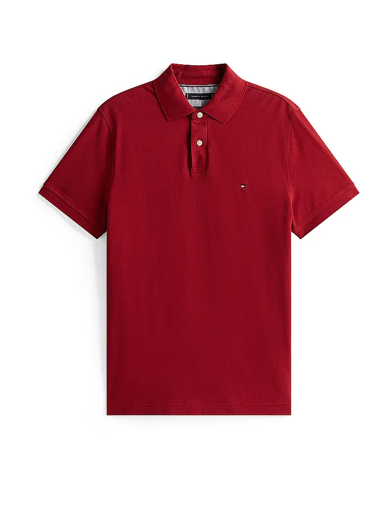 TOMMY HILFIGER | Poloshirt de corte regular | Rojo oscuro