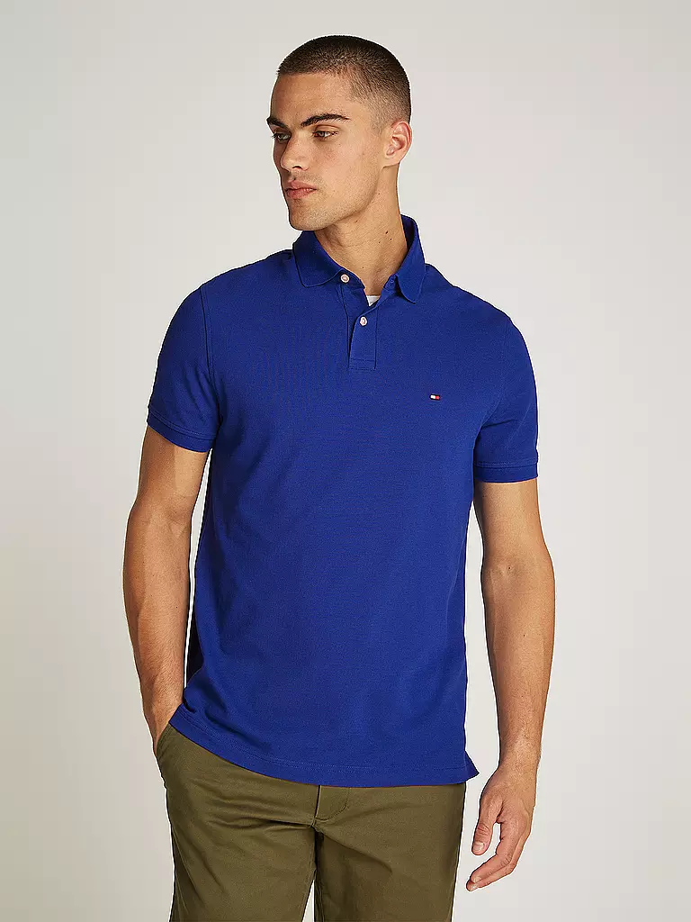 TOMMY HILFIGER | Poloshirt de corte regular | blau