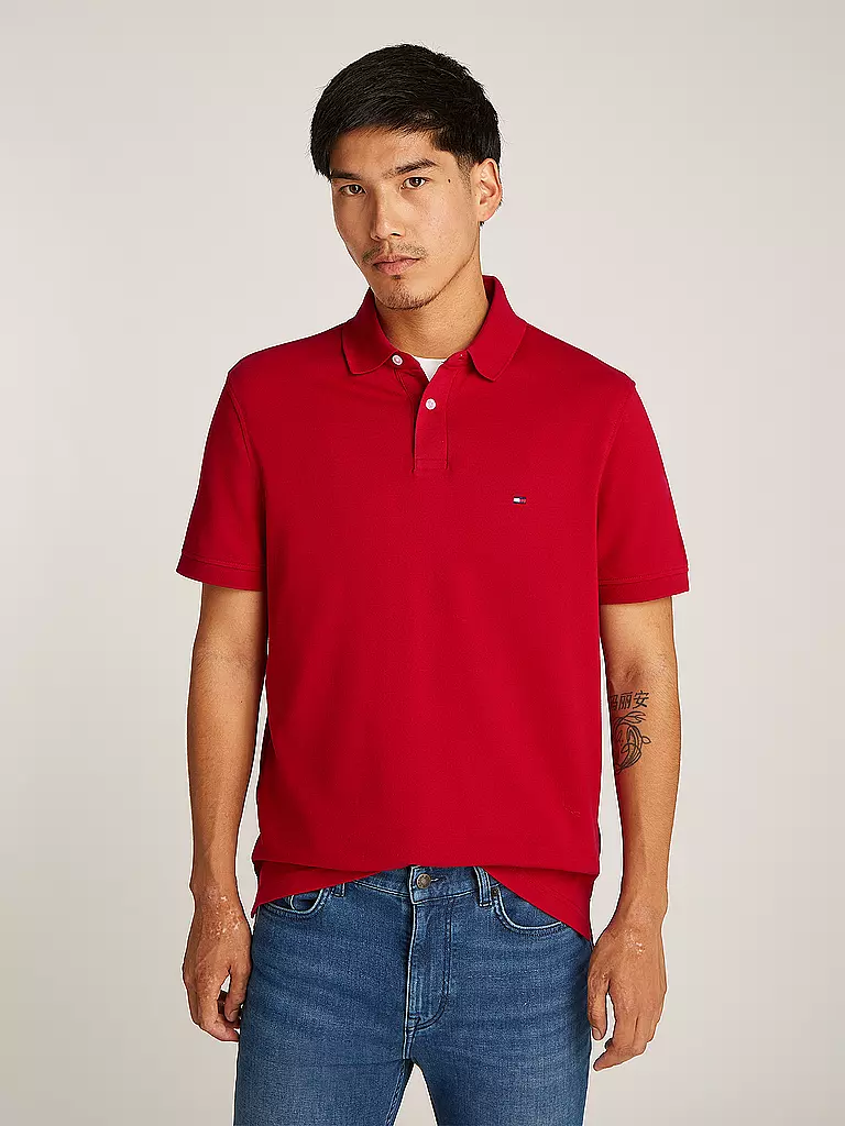 TOMMY HILFIGER | Poloshirt de corte regular | rot