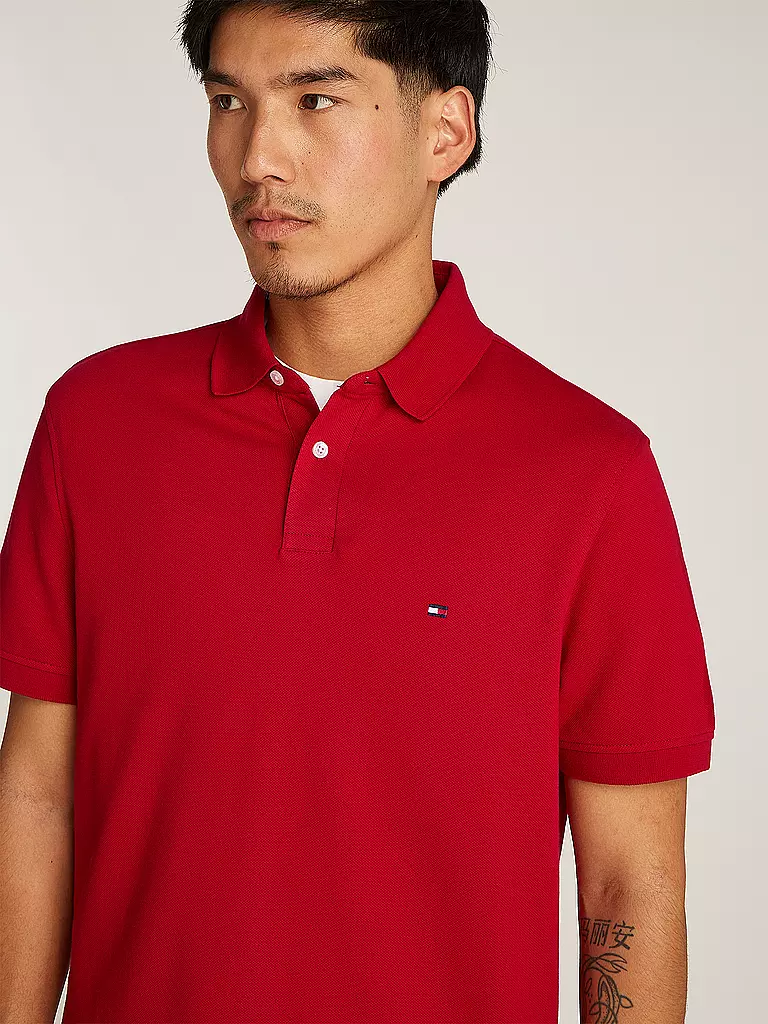 TOMMY HILFIGER | Poloshirt de corte regular | rot