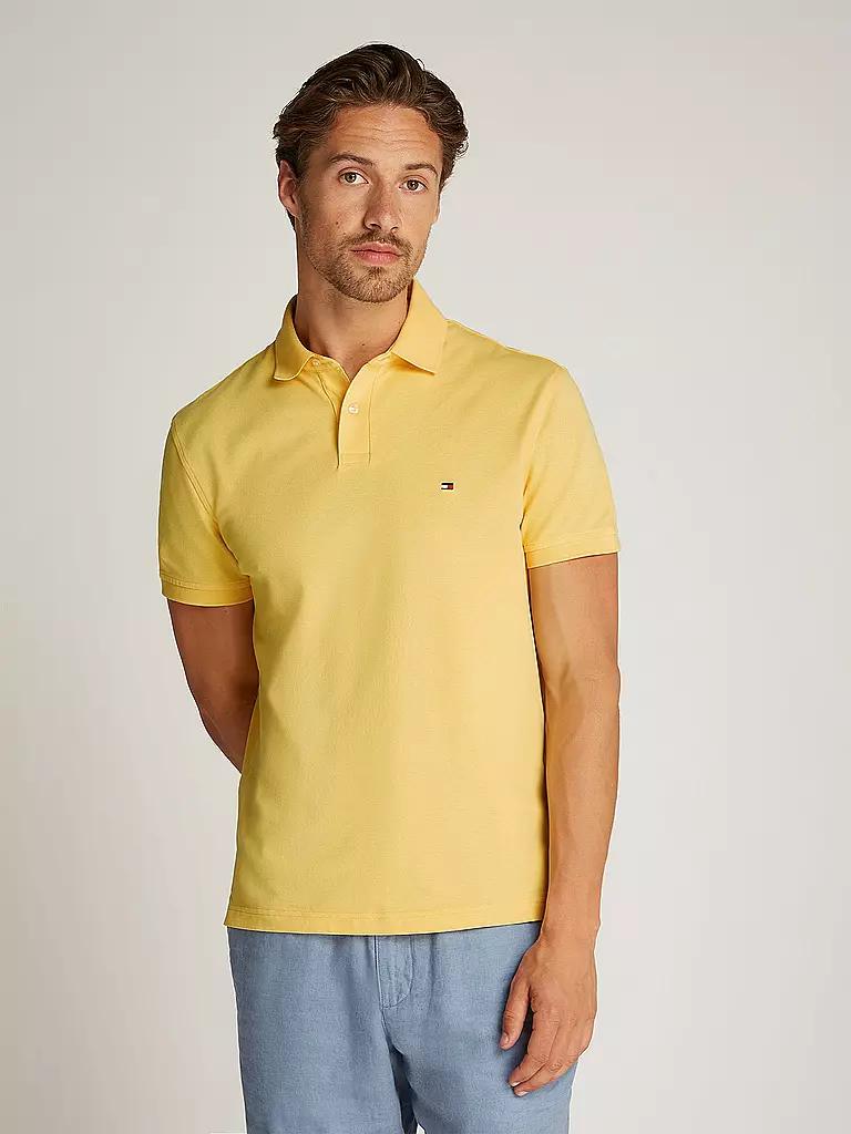 TOMMY HILFIGER | Poloshirt de corte regular | gelb