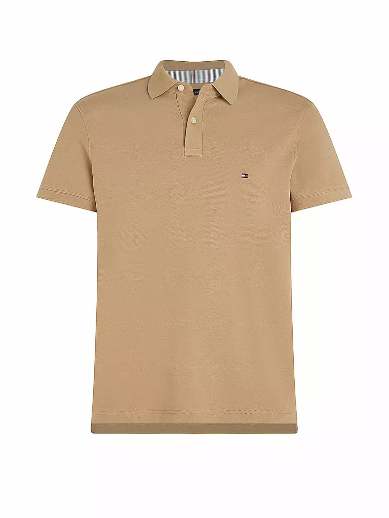 TOMMY HILFIGER | Poloshirt Regular Fit | Marrón claro