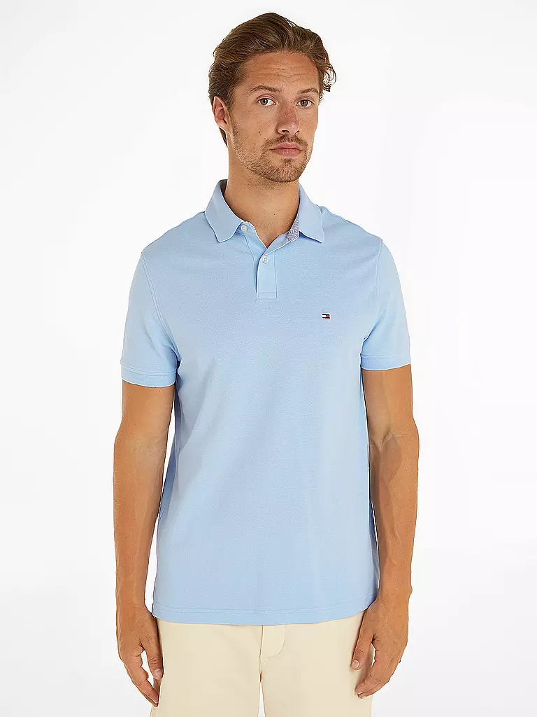 TOMMY HILFIGER | Poloshirt Regular Fit | Azul claro