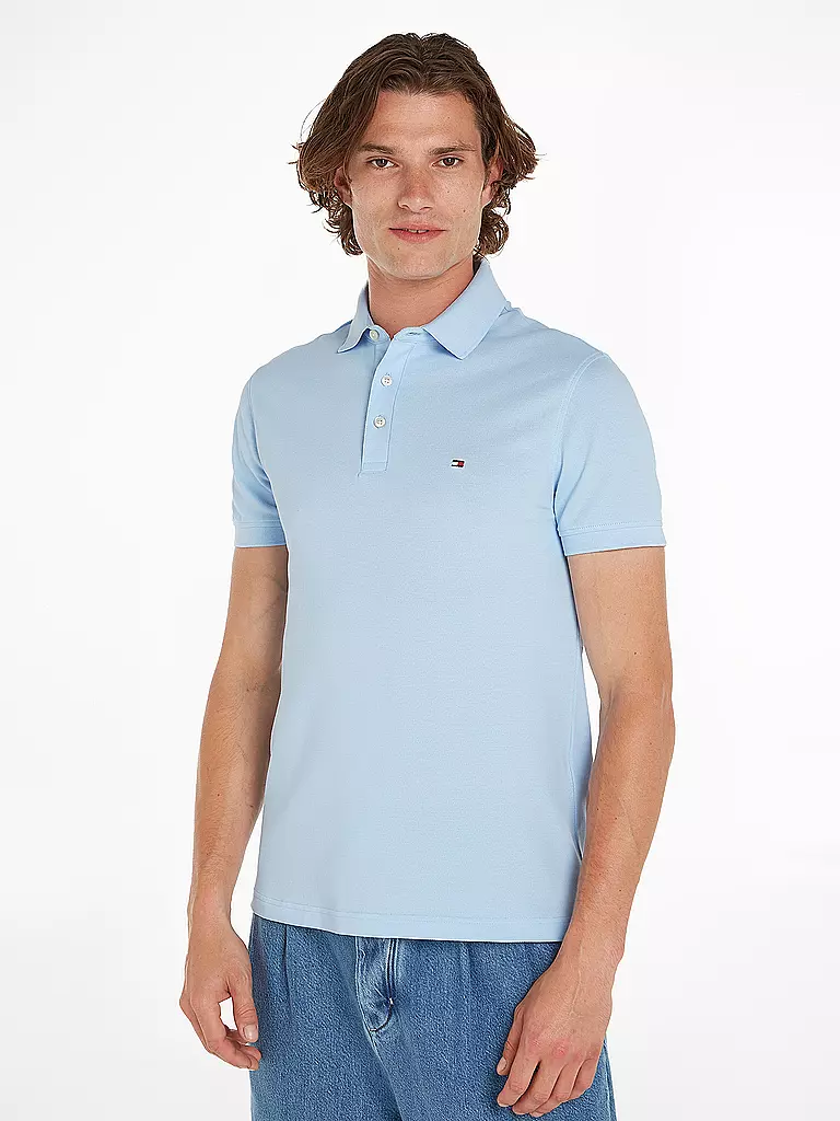 TOMMY HILFIGER | Poloshirt Slim Fit | Azul claro