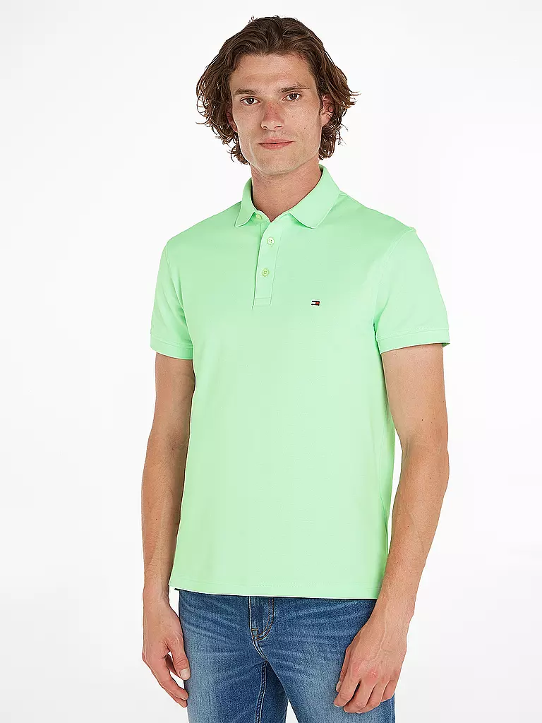 TOMMY HILFIGER | Poloshirt Slim Fit | Verde claro
