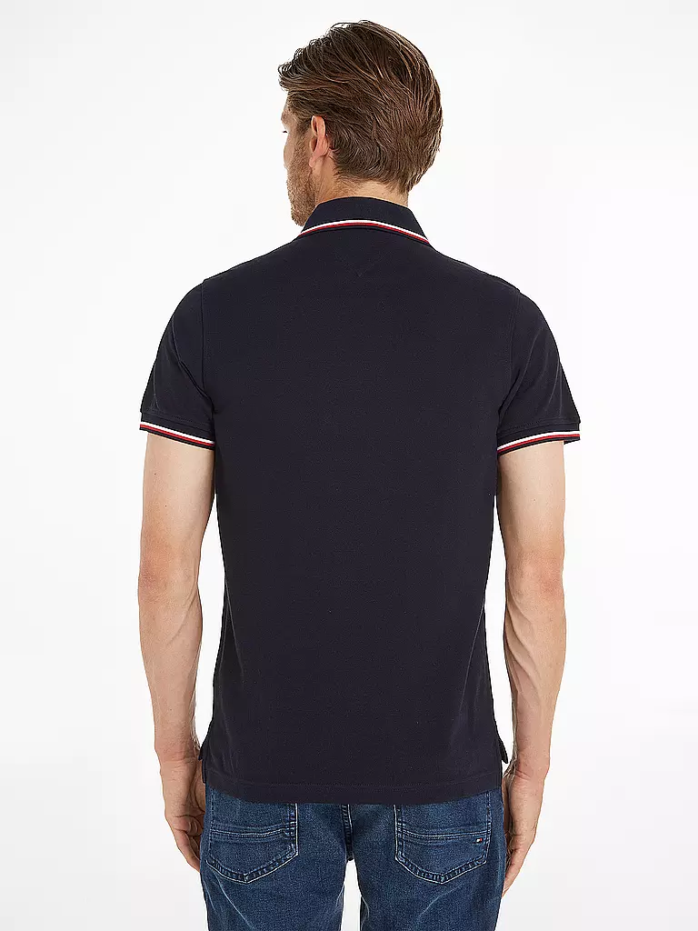 TOMMY HILFIGER | Poloshirt Slim Fit | blau