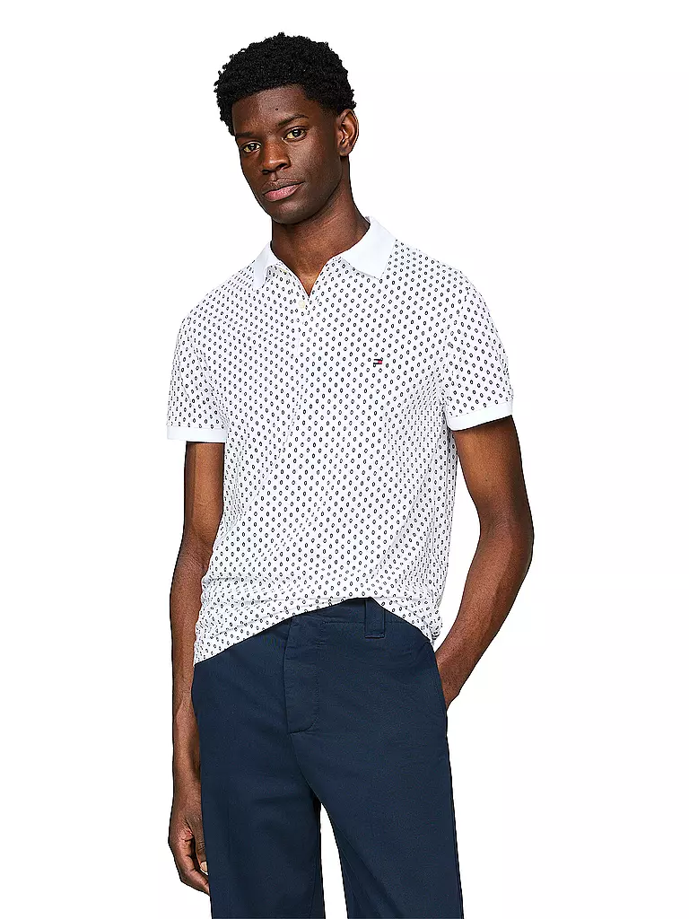 TOMMY HILFIGER | Poloshirt Slim Fit | Blanco