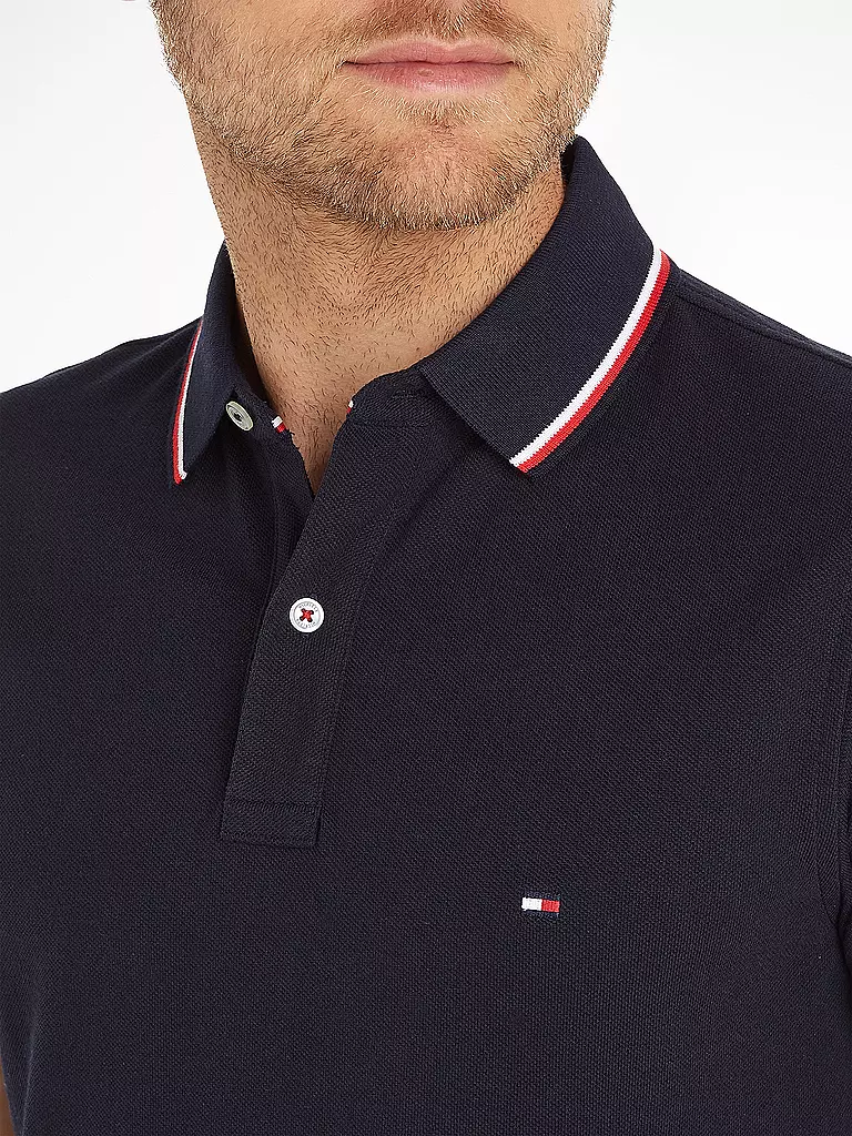 TOMMY HILFIGER | Poloshirt Slim Fit | blau