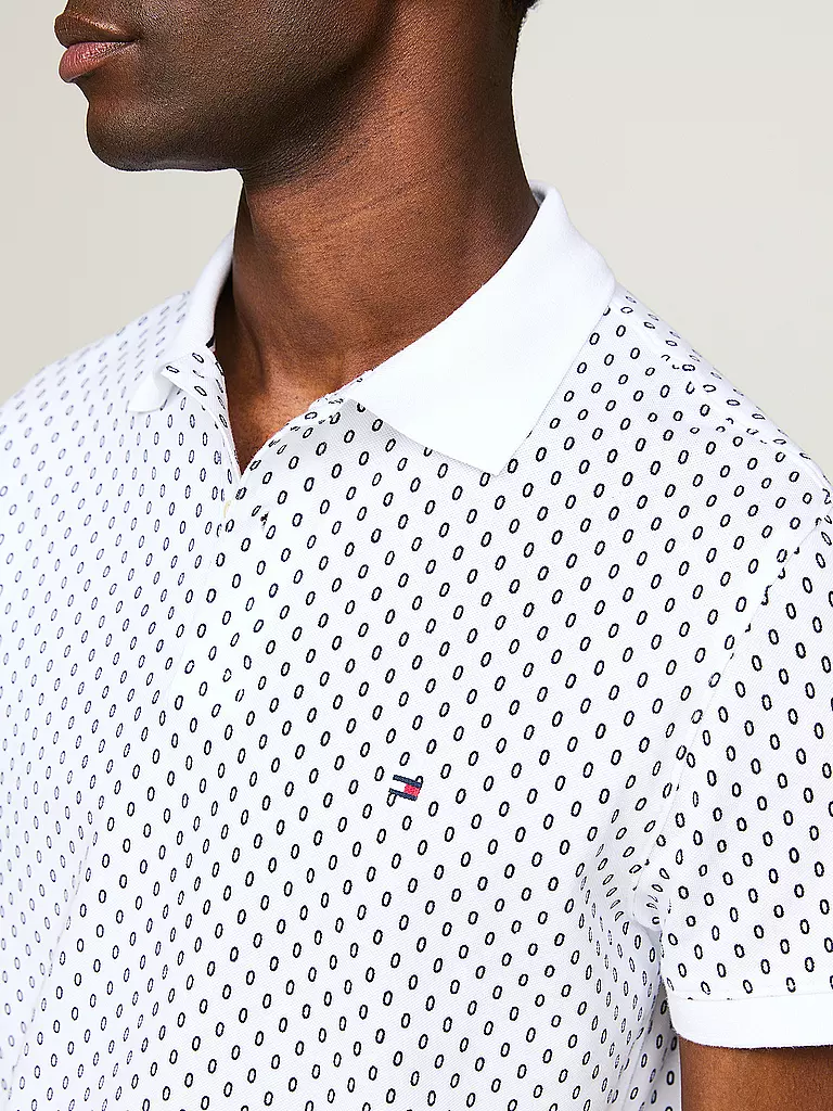 TOMMY HILFIGER | Poloshirt Slim Fit | Blanco