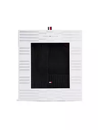 TOMMY HILFIGER | Set de 2 piezas, gorro y guantes | Negro