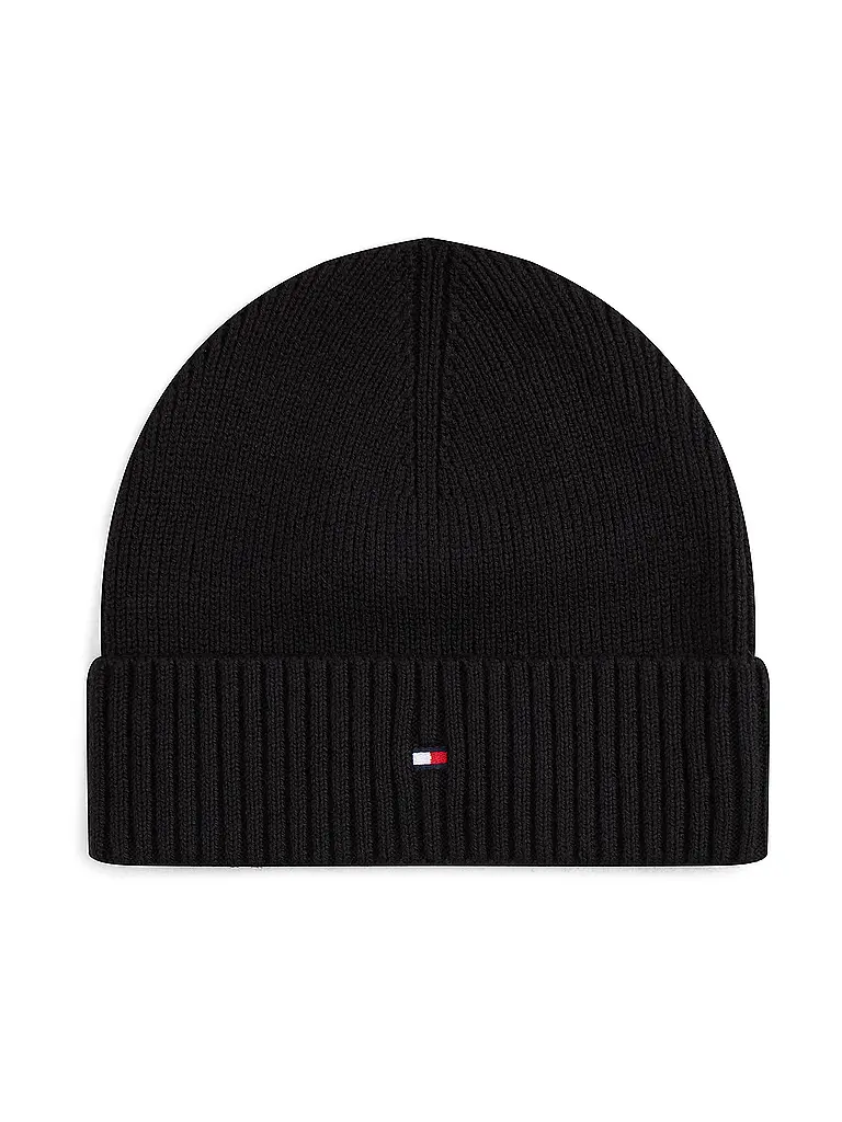 TOMMY HILFIGER | Set de 2 piezas, gorro y guantes | Negro
