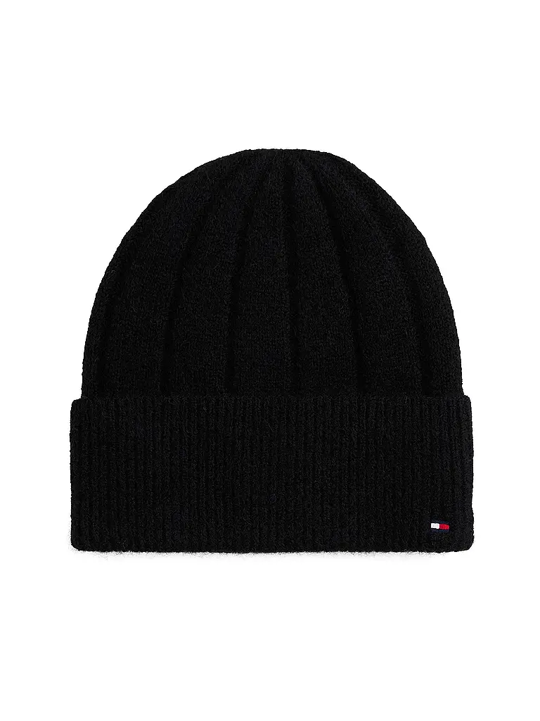 TOMMY HILFIGER | Set de 2 piezas gorro y bufanda | Negro