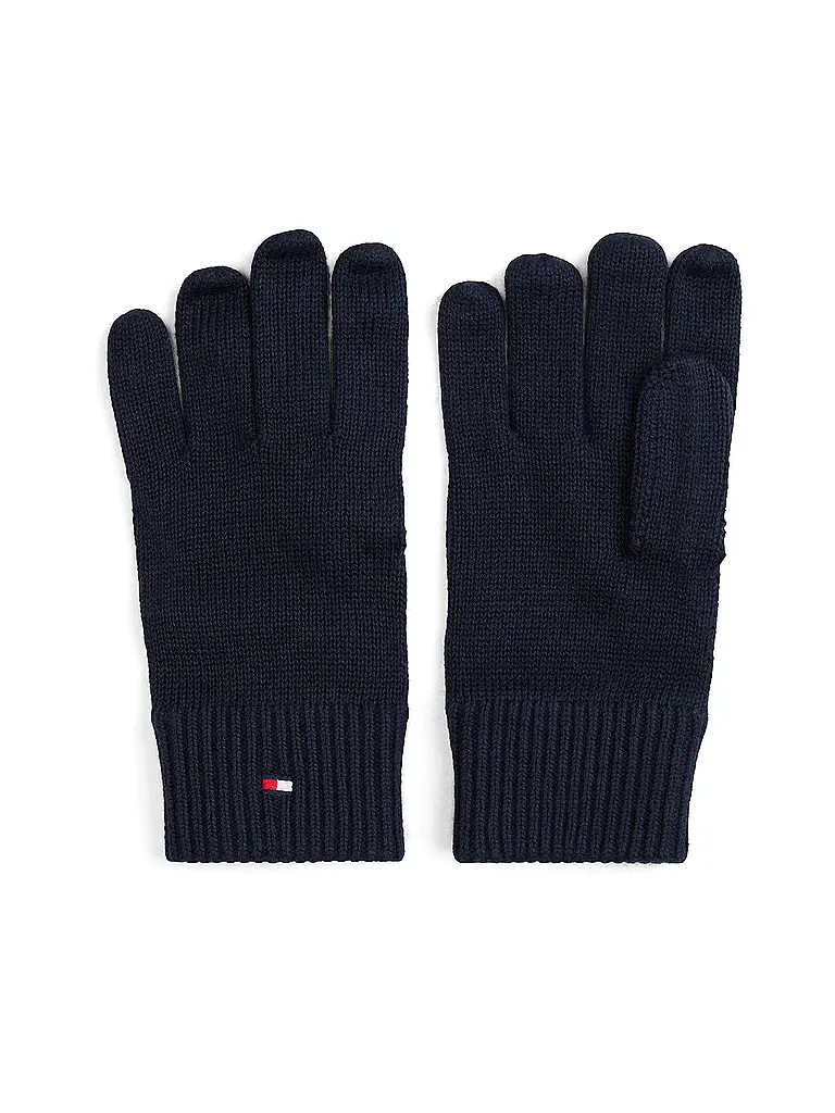 TOMMY HILFIGER | Set de 2 piezas gorro y guantes | Azul