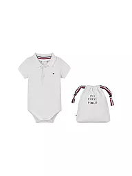 TOMMY HILFIGER | Set de regalo de body para bebé | Blanco
