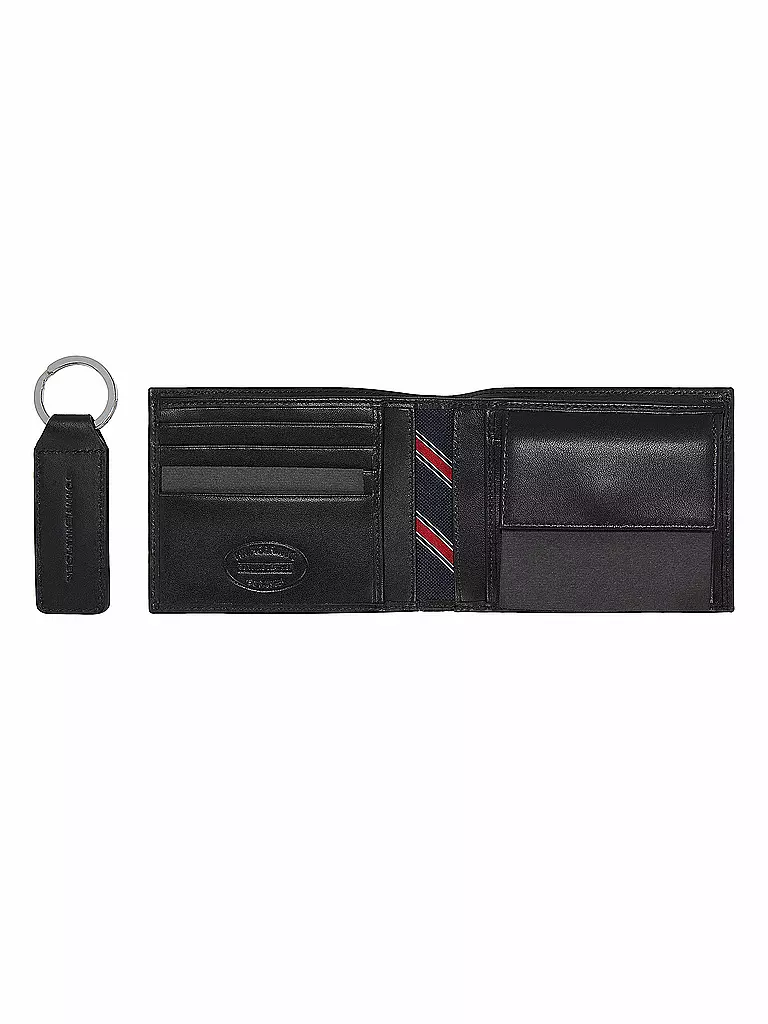 TOMMY HILFIGER | Set de regalo de cartera y llavero | 