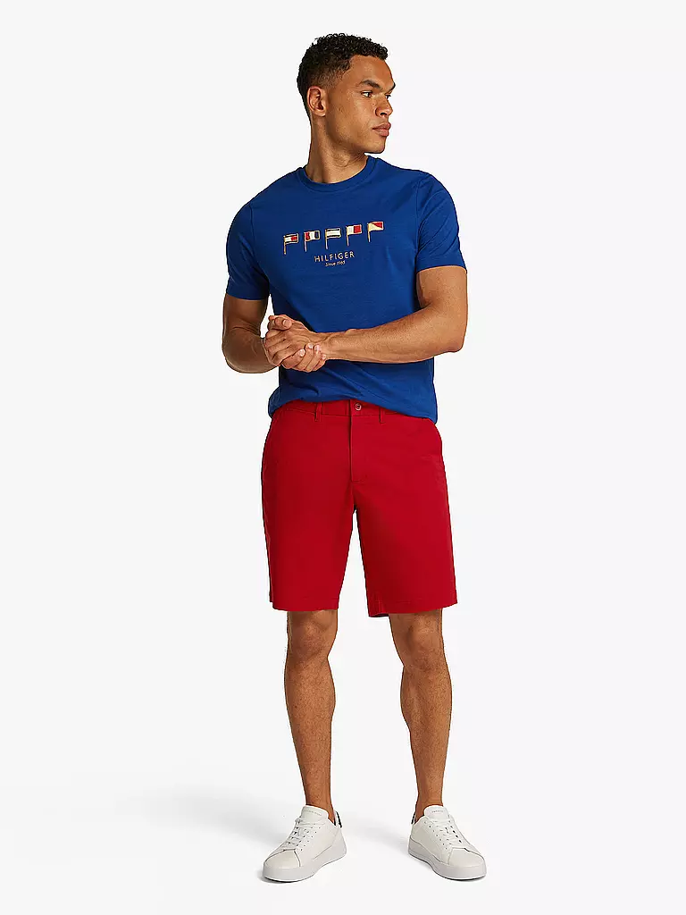 TOMMY HILFIGER | Shorts Relaxed Tapered HARLEM 1985 | Rojo