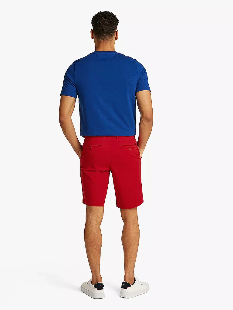 TOMMY HILFIGER | Shorts Relaxed Tapered HARLEM 1985 | Rojo